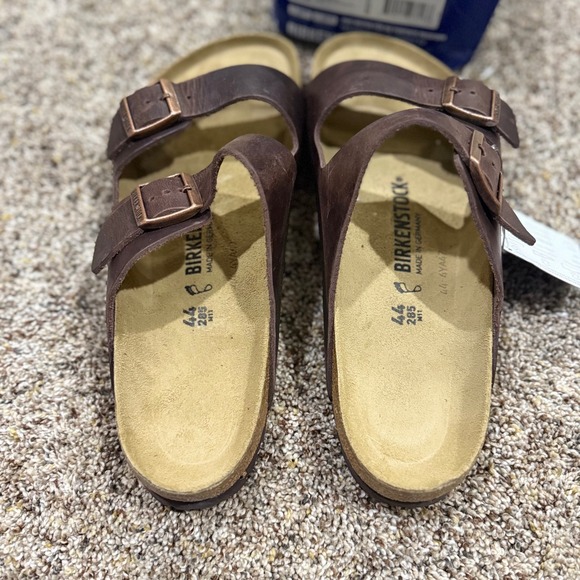 Birkenstock Arizona Oiled Habana EU 44 (Men 11) 0052531 NEW - Picture 3 of 5